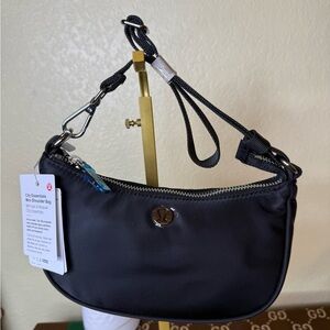 lululemon athletica Black City Essentials Mini Shoulder Bag